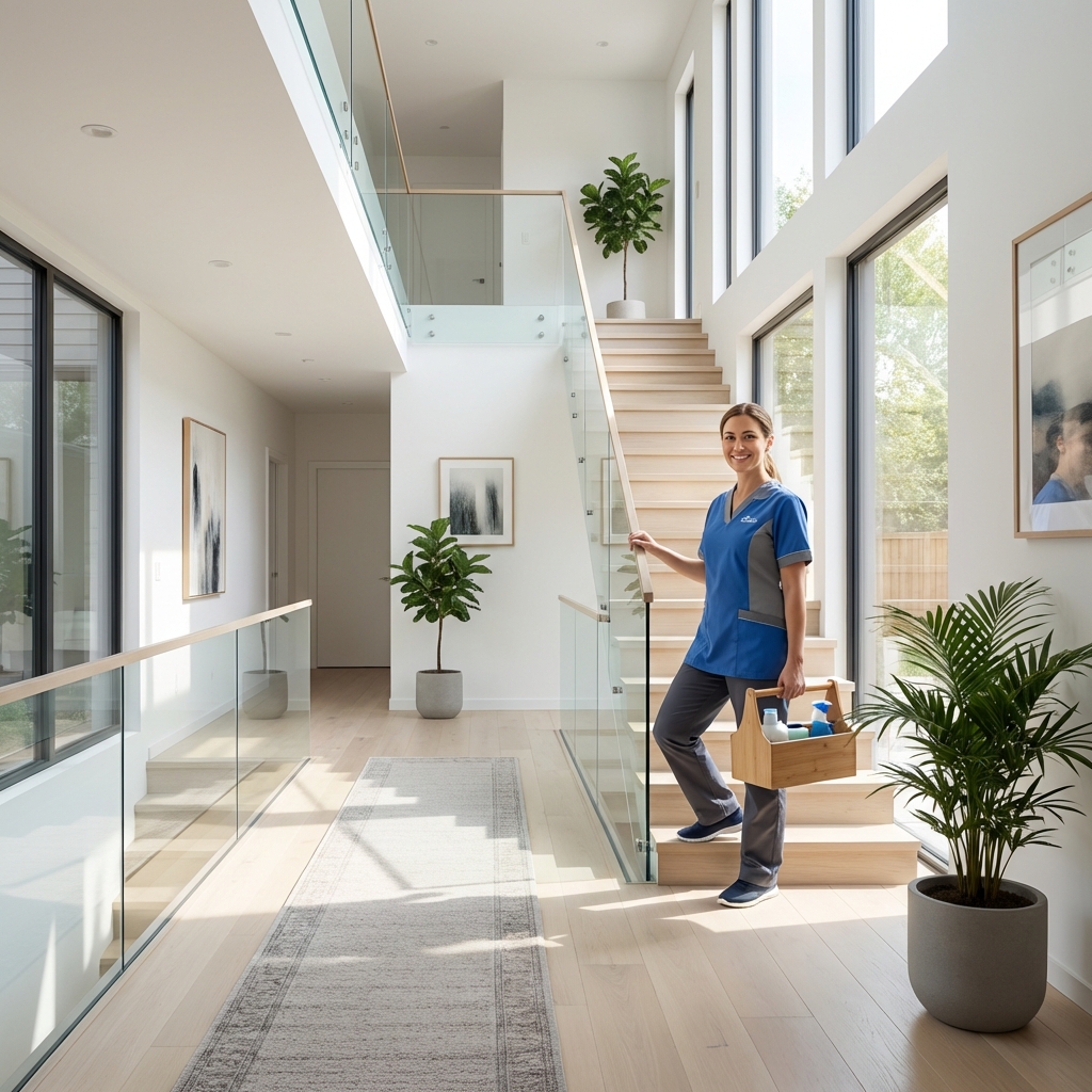 Modern clean living space